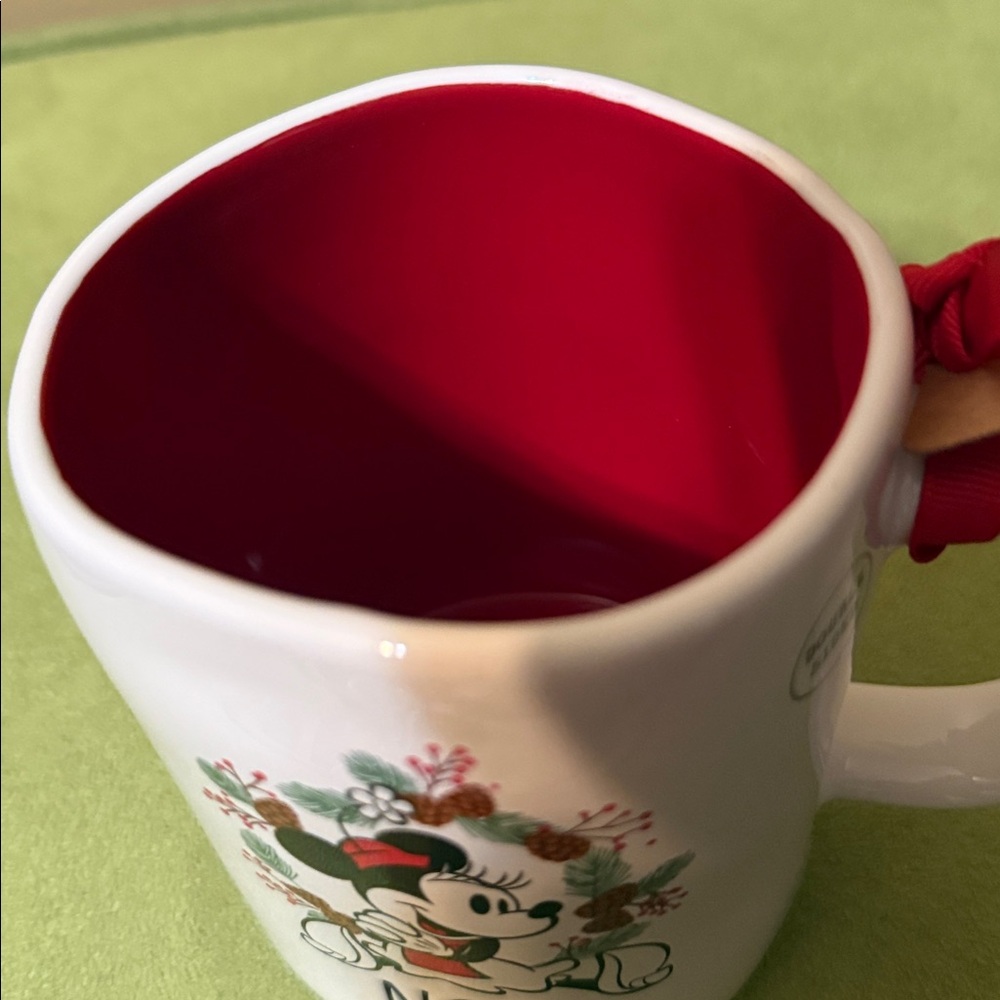 Rae Dunn Disney Minnie Mouse Noel Double Sided Mug - Picture 3 of 6